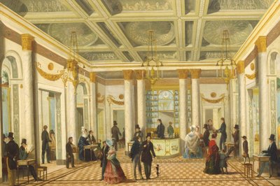 Caffè dei Servi, Milan by Giuseppe Bernardino Bison